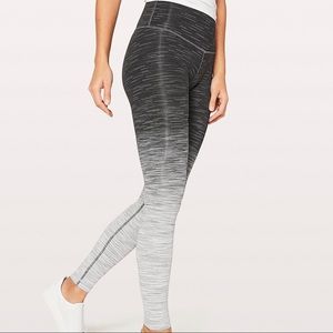 Lululemon Wunder Under Hi-Rise Ombre Melange 31"